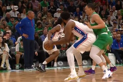 Gewei goes forward to defend directly against inbedeThe referee directly blew the penalty